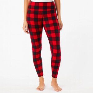 NoBo plus size womens womens buffalo plaid leggings size 2X